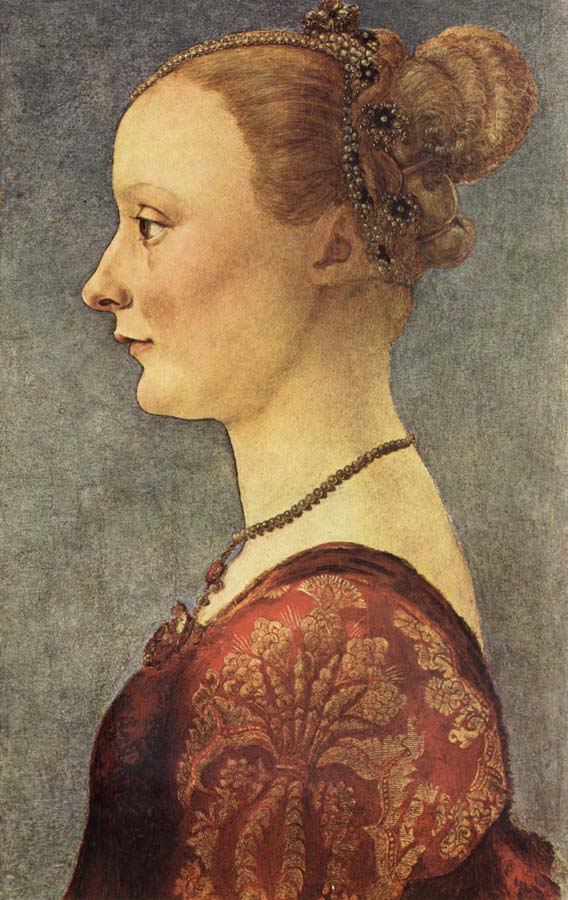 Pollaiuolo, Piero Portrait of a Young Lady